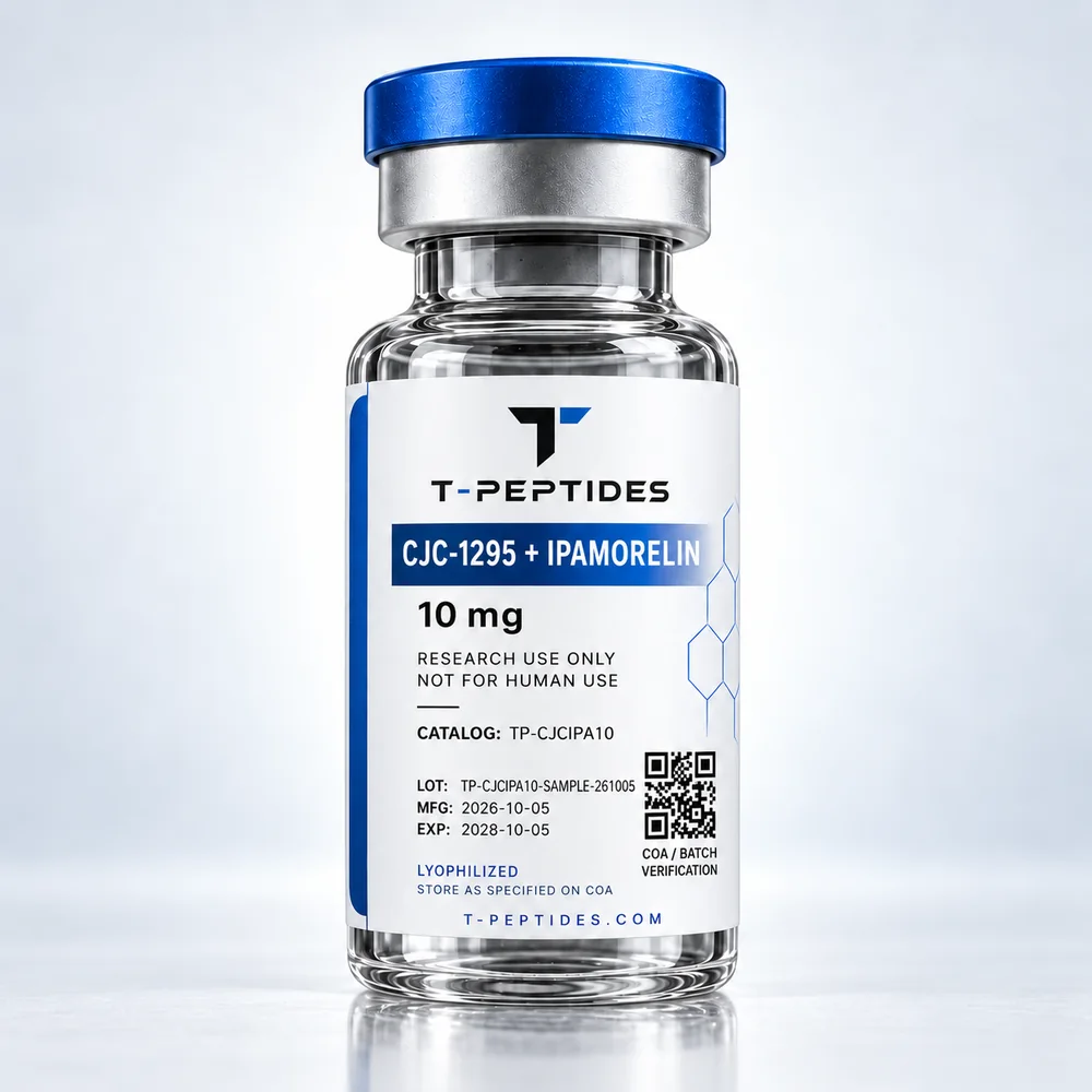 CJC-1295 + Ipamorelin 10 mg vial