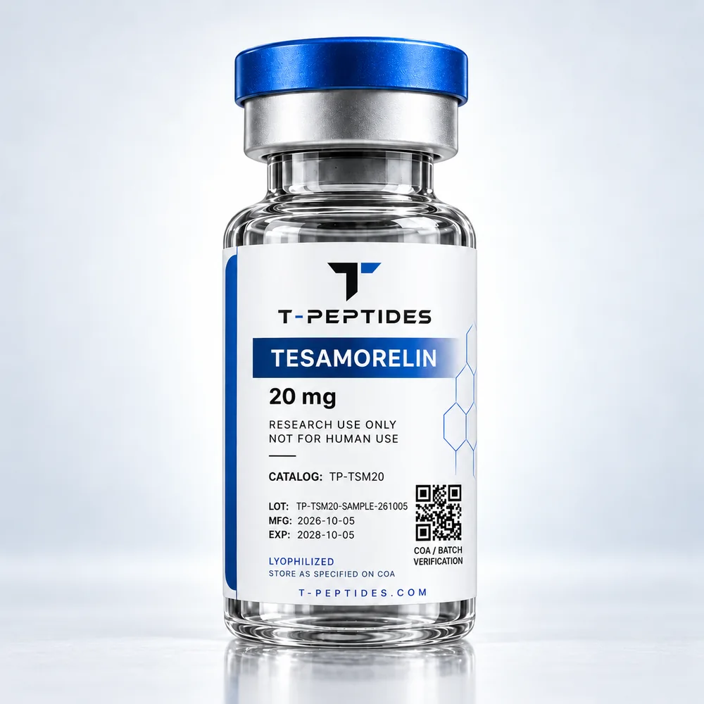 Tesamorelin 20 mg vial